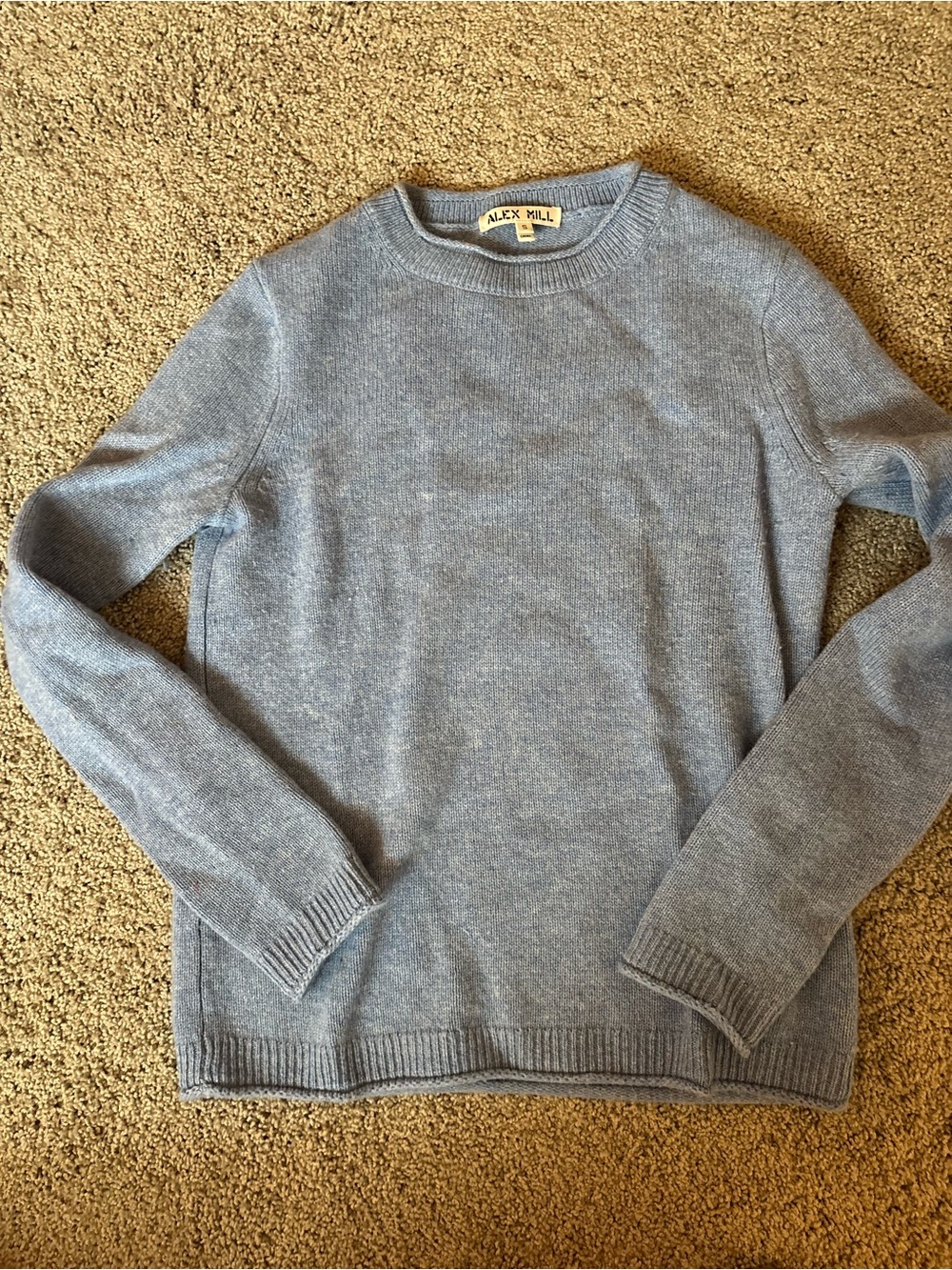 Alex Mill Light Blue Crewneck Sweater